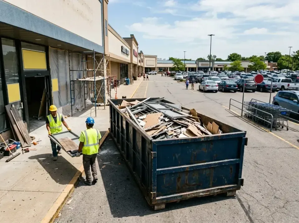 retail-store-renovation-debris-003 — frequently asked questions, Roll-off Dumpster Rentals in Fitchburg, WI